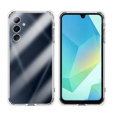 Imagem de Capinha Capa Antiquedas Flexível Compatível com Samsung Galaxy A16 6,7"