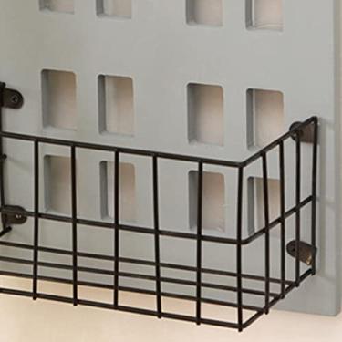 Imagem de Prateleira de Parede Clássica Em Formato de Casa, Prateleira de Armazenamento Decorativa de Madeira Artesanal para Quarto e Sala de Estar, Economia de Espaço para Amantes de