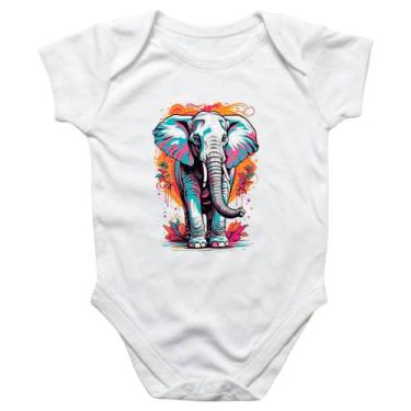 Imagem de Body intantil Elefante arte psicodelica - Alearts, GG
