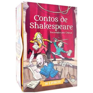 Imagem de Box Com 16 Livros Contos De Shakespeare Recontados Para Crianças Willi