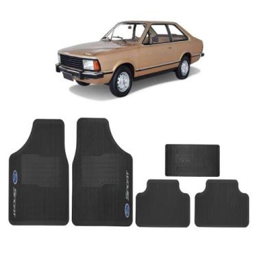 Imagem de Tapete Automotivo Ford Personalizado Preto Todos os Modelos - NoBrand,