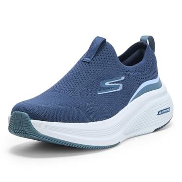 Imagem de Skechers Tênis feminino Go Run Elevate 2.0 Cadena, Azul marinho/azul, 8.5