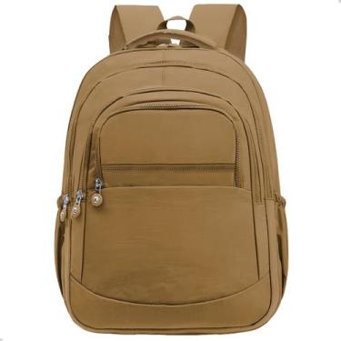 Imagem de Mochila Bolsa Escolar Faculdade Trabalho Grande Feminina Espaço Para N