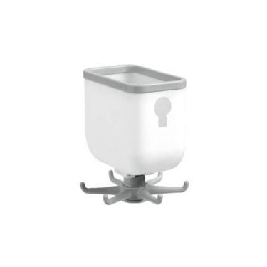 Imagem de Suporte Organizador Utensílios Gancho Giratório cinza - Shopmix