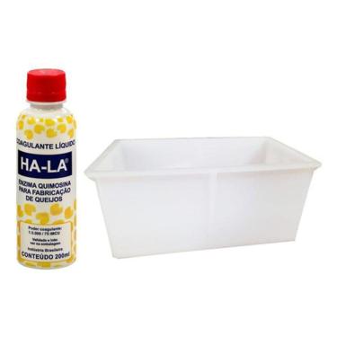 Imagem de Coalho Líquido Ha-La 200Ml + 1 Forma Queijo Mussarela 1Kg