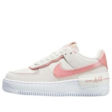 Imagem de Nike Shox Q'Vida feminino, Phantom/Red Stardust, 36