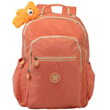 Imagem de Mochila Trendy - com Chaveiro de Ursinho Laranja XERYUS IMPORTACAO E