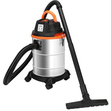 Imagem de LIGO Shop Vac, Aspirador De Pó Úmido E Seco, 4 Galões, 4,0 Hp De Pico, Com Fio, 1000 W, Tanque De Aço Inoxidável, 15 Kpa, Mangueira De Sucção Dia.1 1/4 Polegada 1,5 Metro