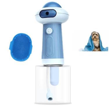 Imagem de Maquina de Espuma Banho Sabao Pet Cao Gato Cachorro Dispenser Shampoo 