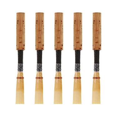 Imagem de Peças de Reposição para Instrumento de Vento, Palheta de oboé de, Qualidade de Som Superior para Melhor Desempenho de Jogo (5 peças à venda)