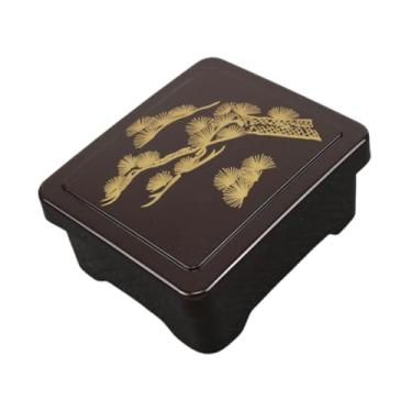 Imagem de DimyFew Container de almoço UNAGI DON Caixa com Lid Donburi Box Lunchando Japanha para Sushi em casa, Padrão de Pinheiro