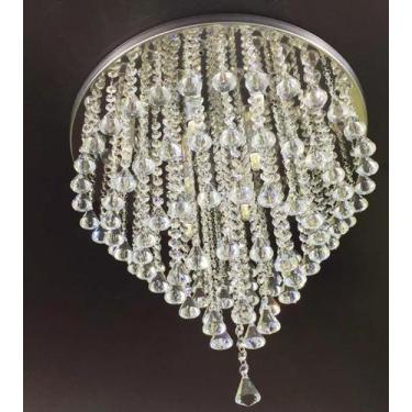 Imagem de Lustre Em Cristais Para Hall Social, Escritório Com 55cm de Altura ,Ba