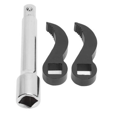 Imagem de Conjunto de Adaptador de Chave de Barra de Alavanca, Kit de Ferramentas de Cabeça de pé de Cabra para Reparo de Carro, Remoção de Meio Eixo