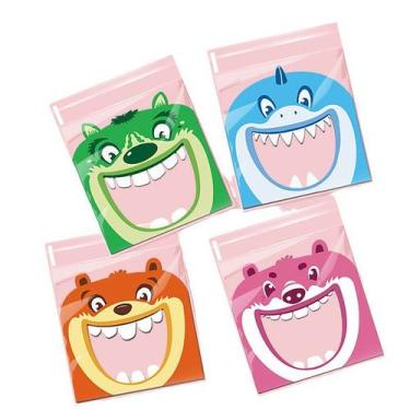 Imagem de Saco Monster Cookie De Biscoitos De 100pcs Embalagem Plástico Autoades