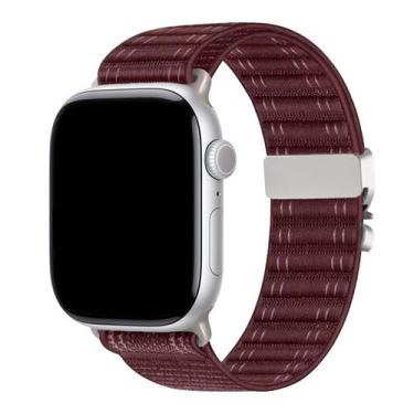 Imagem de Pulseira Nylon Loop Parachute Compatível com Apple Watch - Baú do Viki