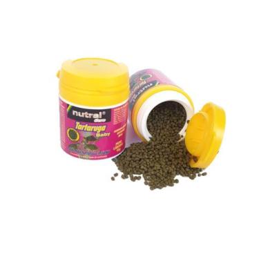 Imagem de Ração Tartaruga Baby 10G Nutral Ouro com calcio e vitamina C