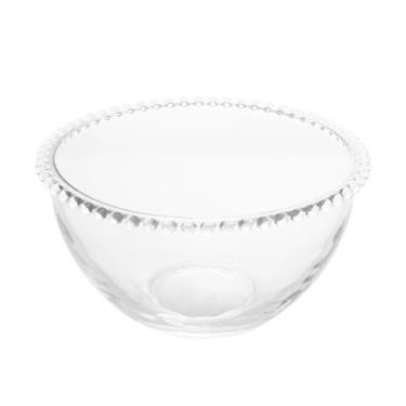 Imagem de Saladeira de Cristal Pearl 21cm x 12cm - Wolff - Rojemac