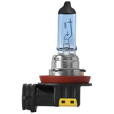 Imagem de Lâmpada Farol BlueVision Moto Branca H8 12V 35W 3700K Philips 12360BVB1