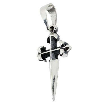 Imagem de Pingente Espada São Miguel, Prata 925 - Trajano Joias