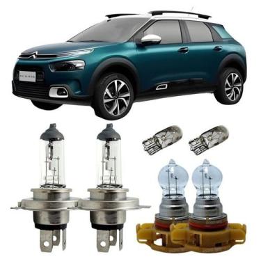 Imagem de C4 Cactus 2018 A 2021 Lâmpadas Kit Halógenas Original T10 - Autovex / 