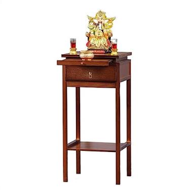 Imagem de Oferecendo mesa de ofertas do Altar de Buda, mesa de incenso, mesa de ofertas de nicho de Buda, moldura de santuário de estilo chinês, armário de deus da riqueza, armário de buda