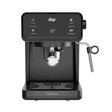 Imagem de Cafeteira Espresso Digital Wap  Aroma Prime WCM20 127V, Preto e Cinza,