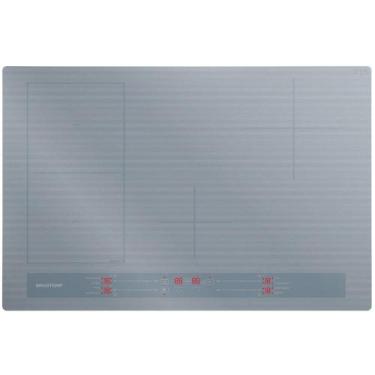 Imagem de Cooktop De Indução Brastemp Flexizone 4 Queimadores Branco BDJ77ABBNA 
