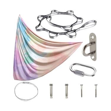Imagem de Balanço Sensorial Para Crianças | Balancinho Cápsula para Crianças | Assento de Yoga Suspenso Respirável Para Adolescentes Meninas Família