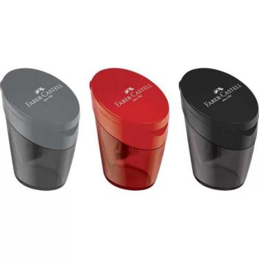 Imagem de Apontador C/Deposito Elipse Sortido Faber Castell - Faber-castell