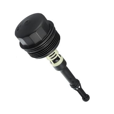 Imagem de Tampa do invólucro do filtro de óleo A6511800138 substituição para Mercedes Benz OM651 Vito Sprinter W166 W204 W212 C207 R172 6511800138 651 180 01 38 Tampa de óleo da válvula