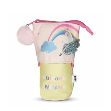 Imagem de Estojo Retrátil vira Porta Lápis Unicórnio Encantado FOFY