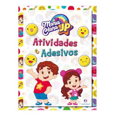 Imagem de Livro Infantil Maria Clara e JP - Atividades e Adesivos