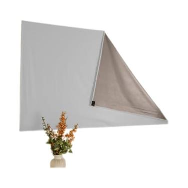 Imagem de Cortina Painel Blackout com para Sala Quarto Cozinha(BRANCO,135X175)