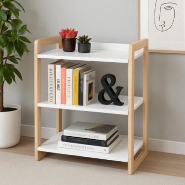 Imagem de Prateleira Multiuso MDF 3 Prateleiras Sala Quarto Escritório - Quality