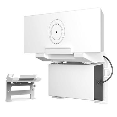Imagem de Zatelitount Suporte Starlink Gen 3, 2 em 1 Starlink padrão V3 Mesh Router e suporte de fonte de alimentação Gen 3, acessórios para kit de satélite de Internet Star Links, suporte UTR-32, suporte ABS