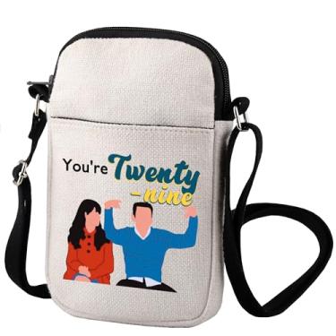 Imagem de VAMSII Presente inspirado em programas de TV para meninas com tema de TV bolsa transversal 29 aniversário mercadoria menina presente sitcom, Vinte e nove