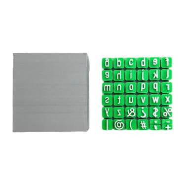 Imagem de Sclmgo Carimbos de Letras para Cerâmica de Barro, Conjunto de Carimbos de Alfabeto, Brinquedo Educativo, Aprendizagem para a Sala de Aula, Letras Minúsculas