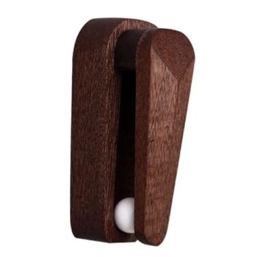 Imagem de Bothyi Gancho de toalha autoadesivo para pendurar, cozinha, suporte para toalhas, prendedor de toalha de madeira para lavar roupa, armários de banheiro e, CafÉ