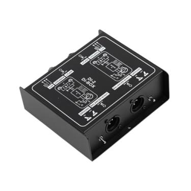 Imagem de Colaxi Caixa direta passiva, caixa de áudio de injeção de alta impedância para guitarra, baixo e apresentações ao vivo, profissionais e músicos, Dobro