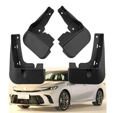 Imagem de Para-lamas e Protetores contra Respingos para Toyota Camry 2024-2025, Alargadores Para-lamas Dianteiros e Traseiros, Para-lamas em ABS, Protetores contra Lama Pedras e Detritos