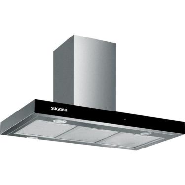Imagem de Coifa Ilha Granada 90 Cm Inox Suggar 110V