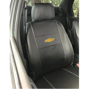 Imagem de capa banco carro 100% couro preto para Vectra 2000 - gj acc