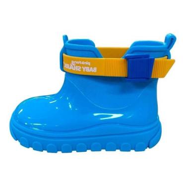 Imagem de Galocha Grendene Baby Shark Com Capa De Chuva - 23068, 23/4, Azul