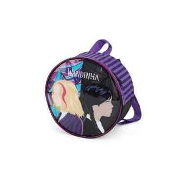 Imagem de Lancheira Escolar Infantil Wandinha Luxcel Original Roxo
