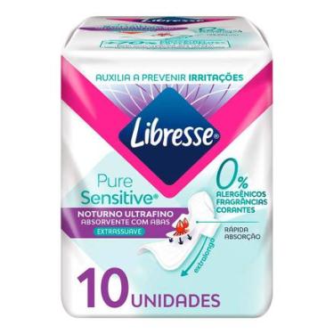 Imagem de Absorvente Libresse Ultrafino Noturno com Abas Suave 10 Unidades BSN Medical