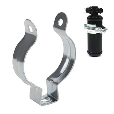 Imagem de YYQTGG Filtro AC Secador Braçadeira Secadora Braçadeira Secadora Carro Ar Condicionado Suporte de Montagem com Liga de Alumínio Sem Perfuração Soldagem para Ajuste Universal 74 mm Diâmetro Interno