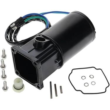 Imagem de RAJBMT Motor elétrico TRM0047 de inclinação e acabamento compatível com/substituição para Force 75EL, 75ELPT, 90ELPT, 90EXLPT, 20ELPT, 120EXLPT 1996-1999, Mercury Marine todos os modelos 809885A1