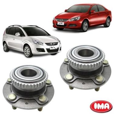 Imagem de Par Cubo Da Roda Traseira Com Rolamento - J5 2011 A 2013 / J6 2011 A 2