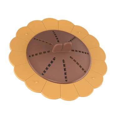 Imagem de Fafeicy Protetor de Dreno do Filtro Protetor Banheiro Chuveiro Filtro de Drenagem Pia de Pia de Cabelo Com Prevenção de Odor e Provar de Entupimento para o Design da Prova de Banheiro da (Laranja)