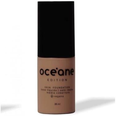Imagem de Base Líquida Média Semi-matte Skin Foundation 400m Océane - OCEANE